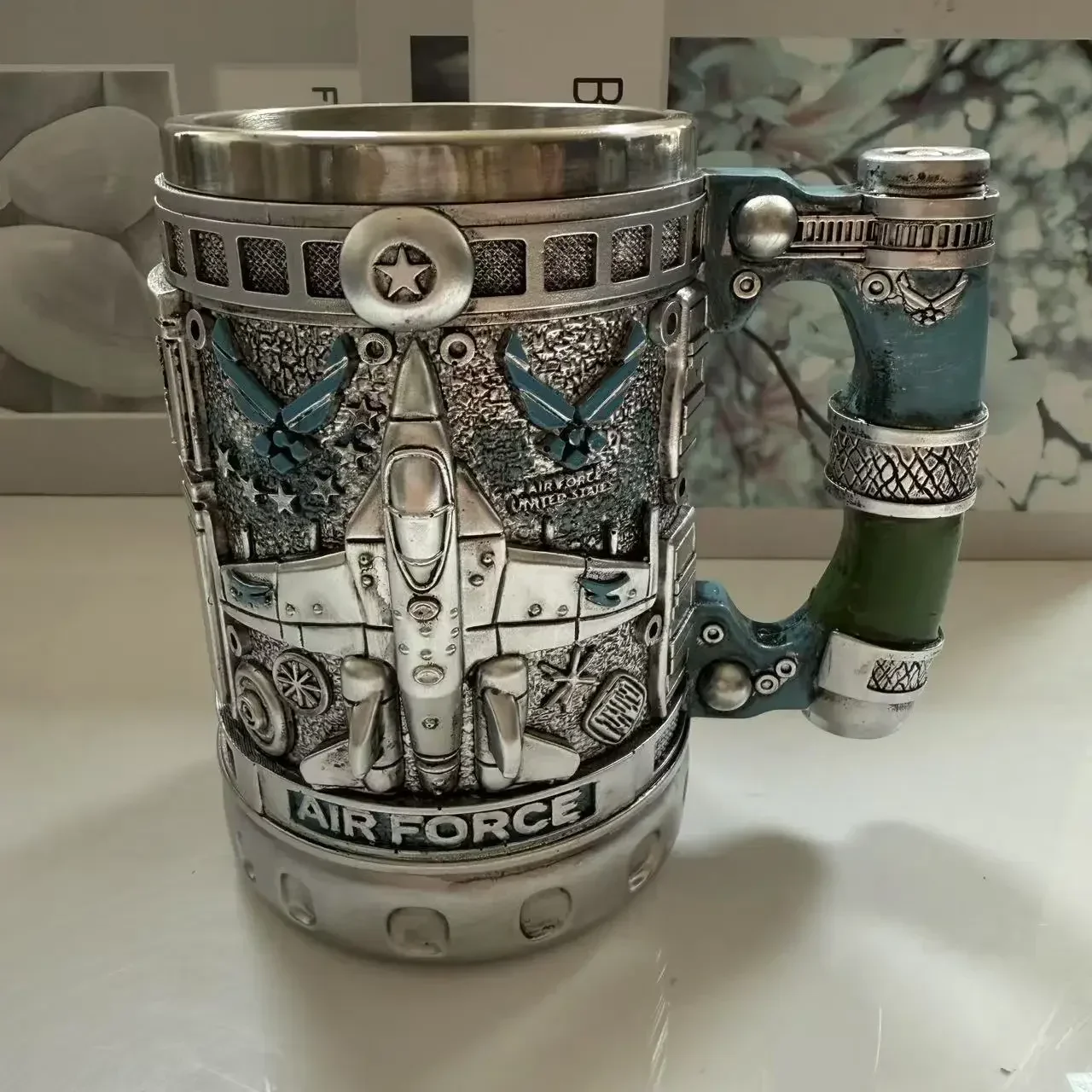 1pcs Navy Cup Air Force Anchor - Wine Beer Coffee review and price