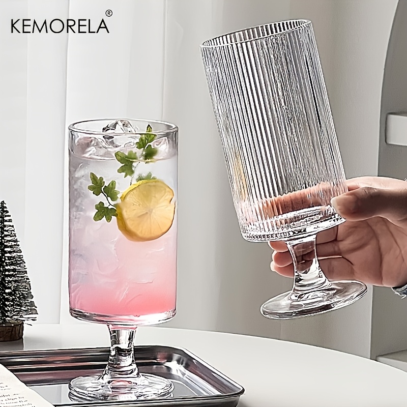 KEMORELA 1pc Elegant High-Foot - Wine Beer Coffee review and price