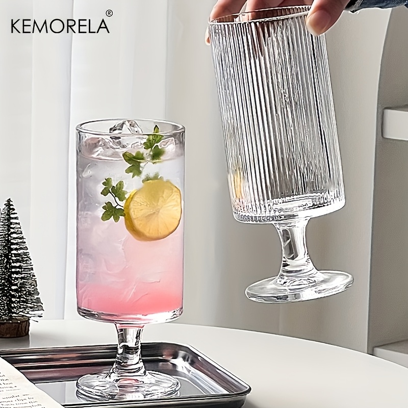 KEMORELA 1pc Elegant High-Foot - Wine Beer Coffee review and price