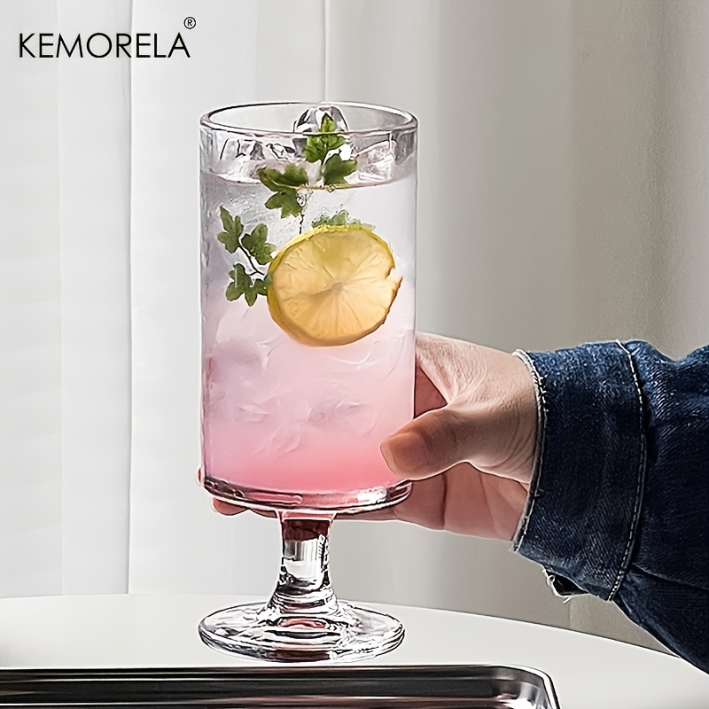 KEMORELA 1pc Elegant High-Foot - Wine Beer Coffee review and price