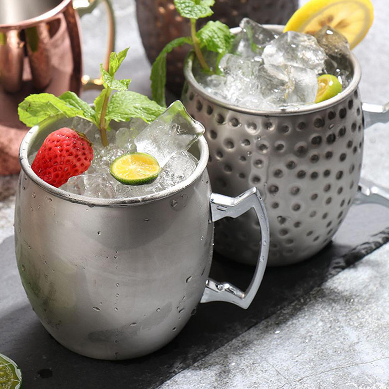 1Pcs 530ml Stainless Steel Mos - Wine Beer Coffee review and price
