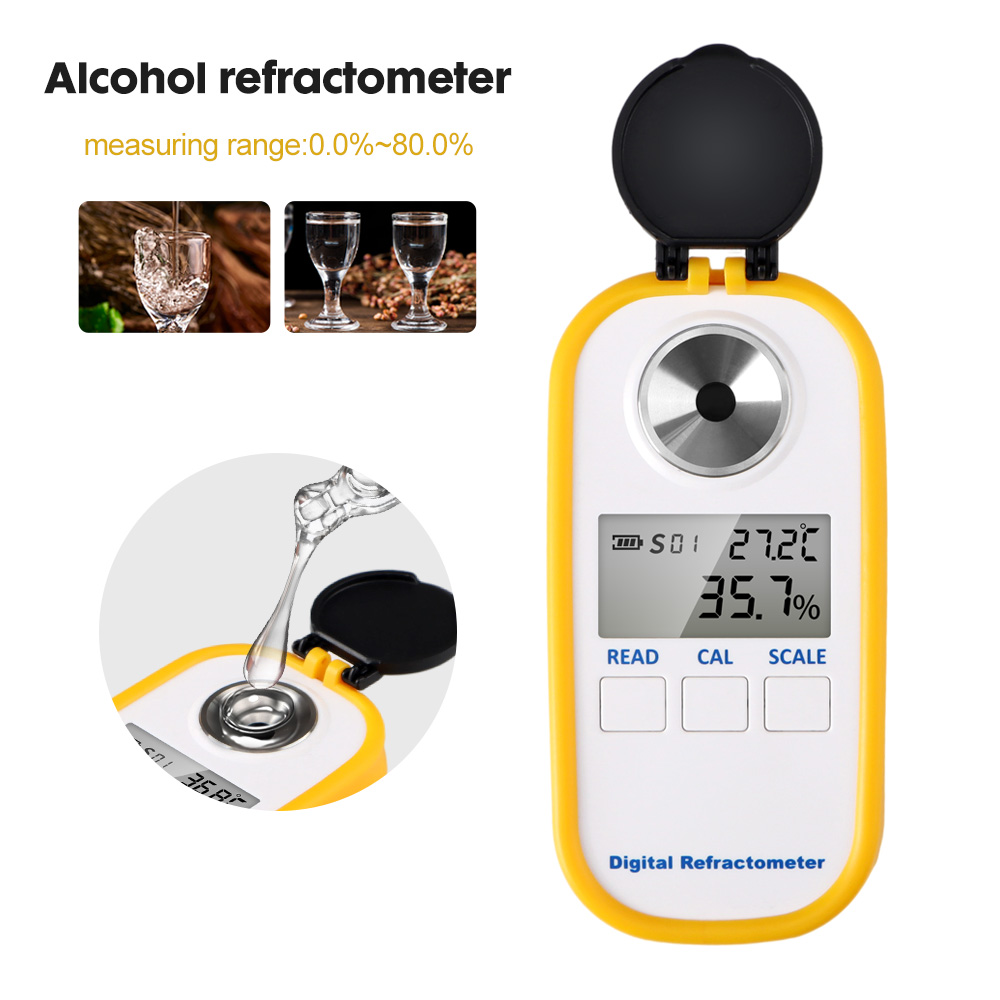 Digital Alcohol Refractometer  - Wine Beer And Spirits review and price