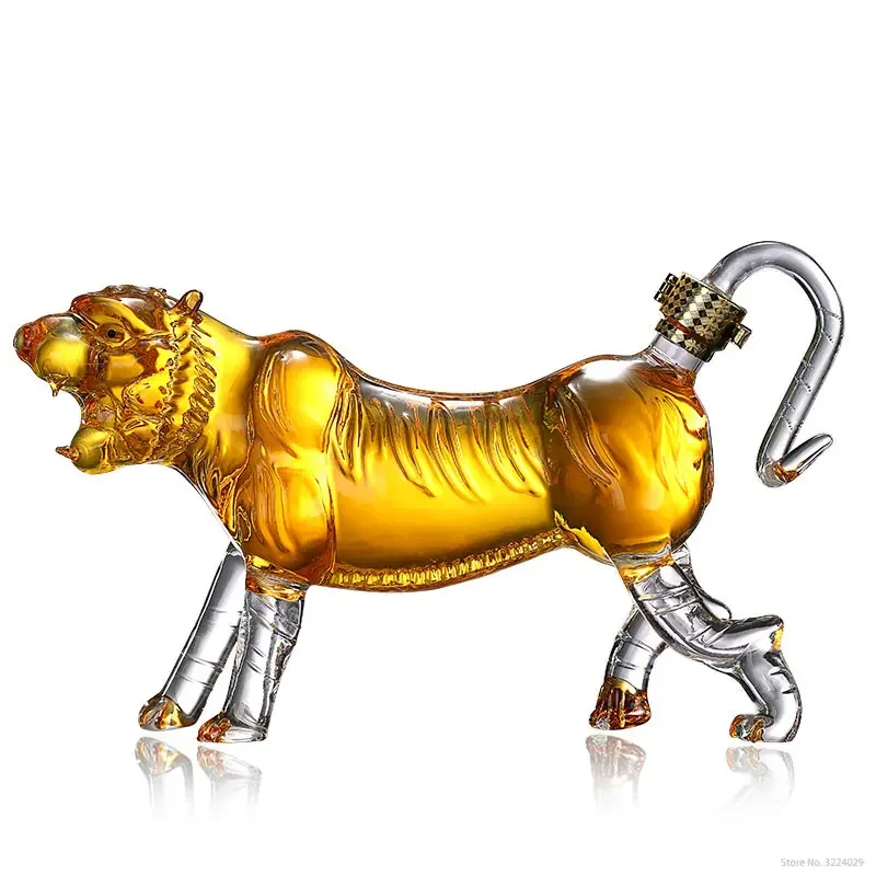 Handsome tiger shaped animal l - Wine Beer And Spirits review and price
