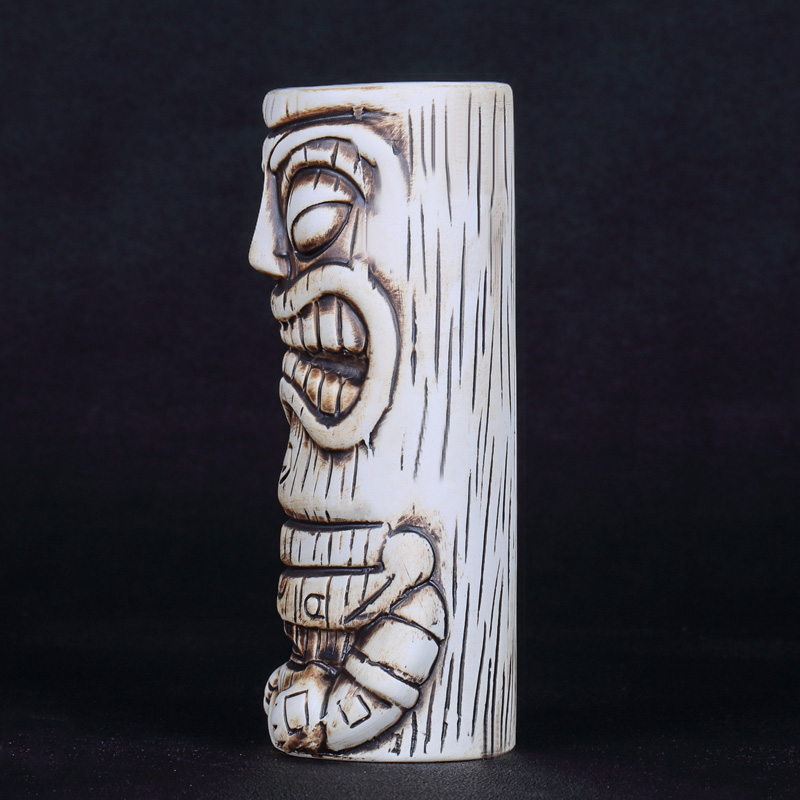 600ml Ceramic Tiki Mug Creativ - Wine Beer Coffee review and price
