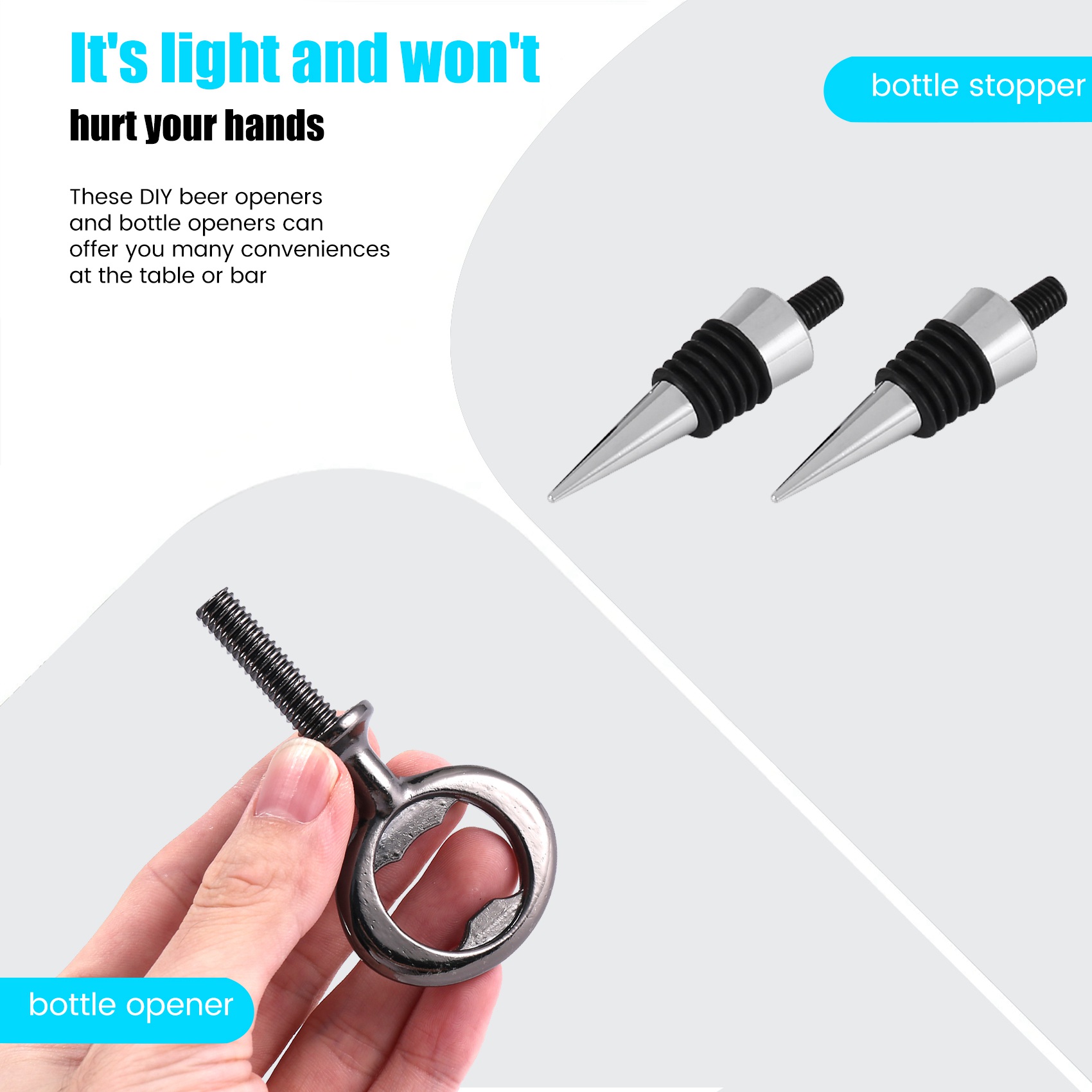 A74E-Wine Stopper,Blank Bottle - Bottle Stopper Set review and price