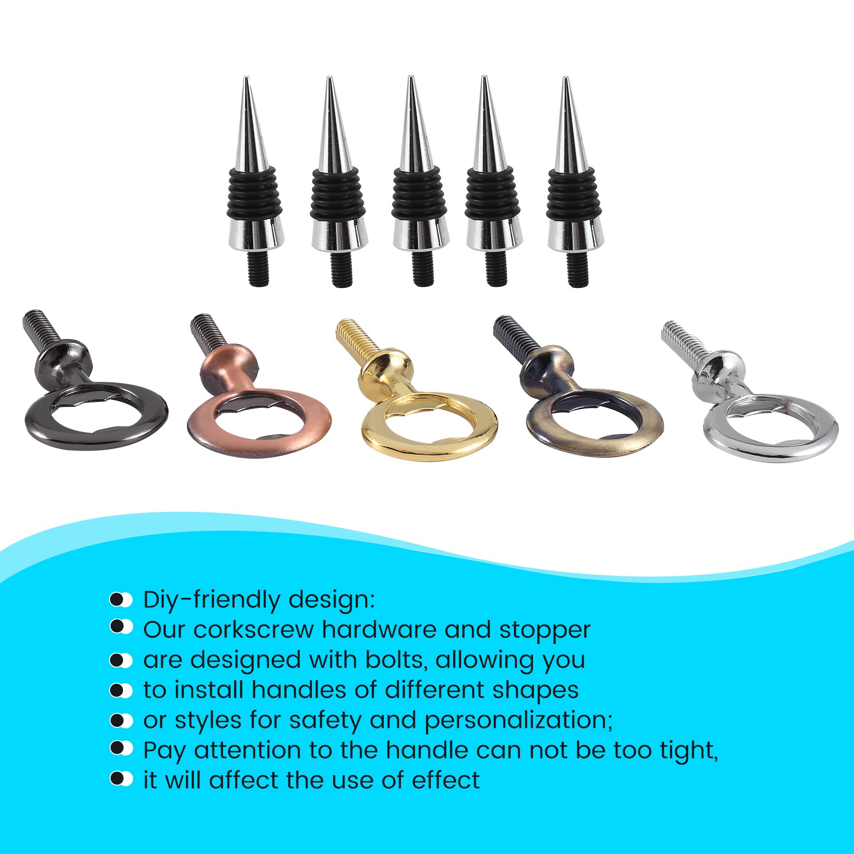 A74E-Wine Stopper,Blank Bottle - Bottle Stopper Set review and price