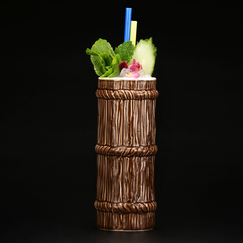 410ml Ceramic Tiki Mug Creativ - Wine Beer Coffee review and price
