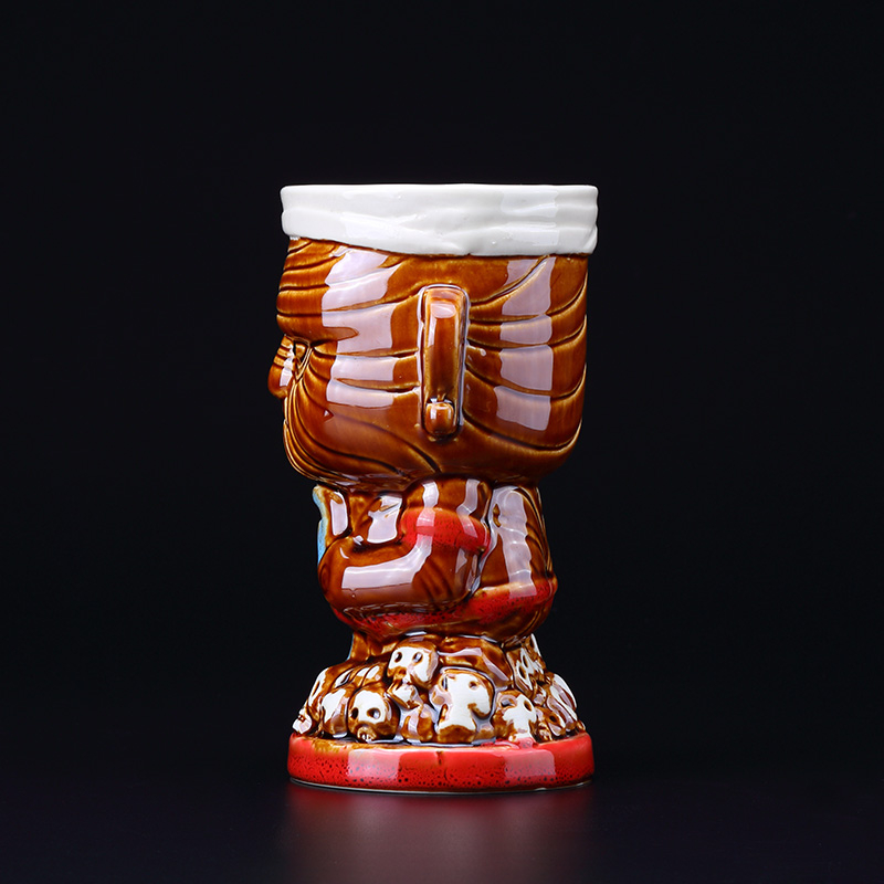 520ml Ceramic Tiki Mug Creativ - Wine Beer Coffee review and price