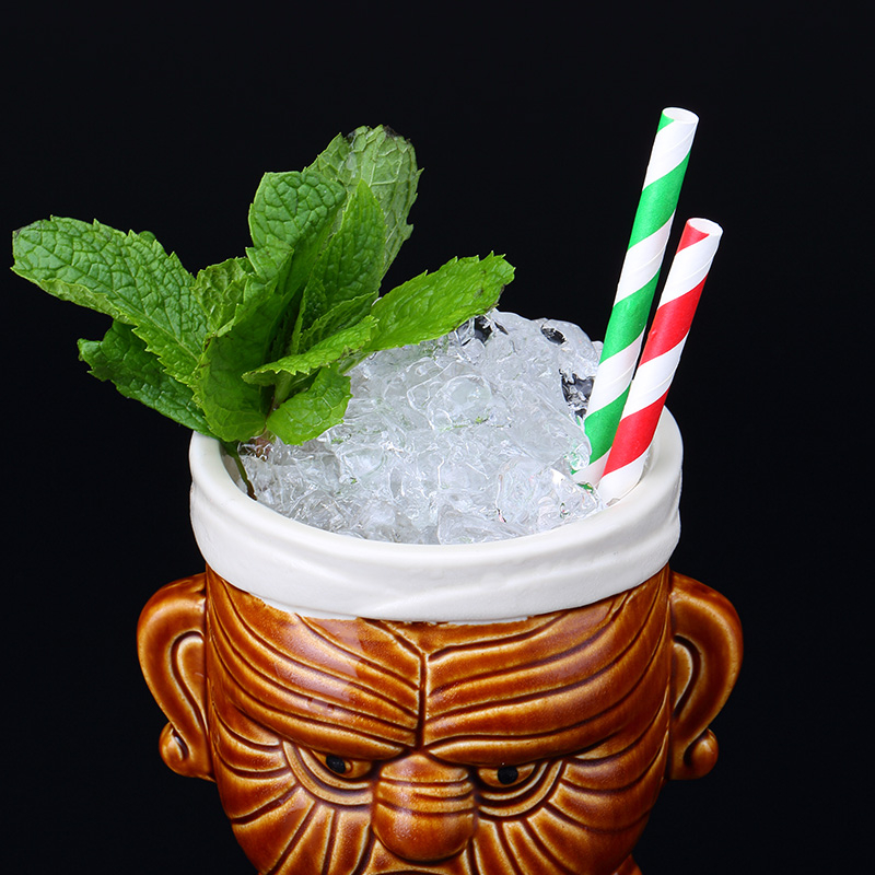 520ml Ceramic Tiki Mug Creativ - Wine Beer Coffee review and price