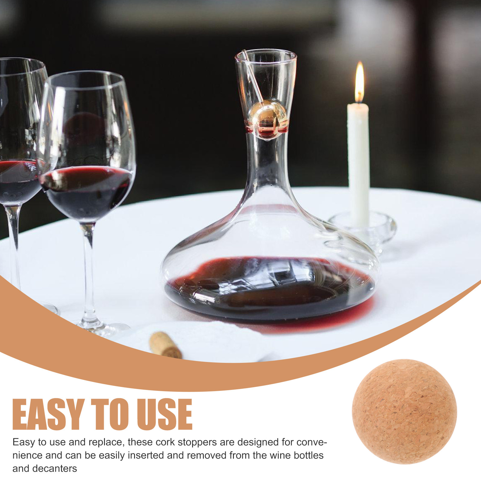 2Pcs Premium Cork Stopper Set  - Bottle Stopper Set review and price