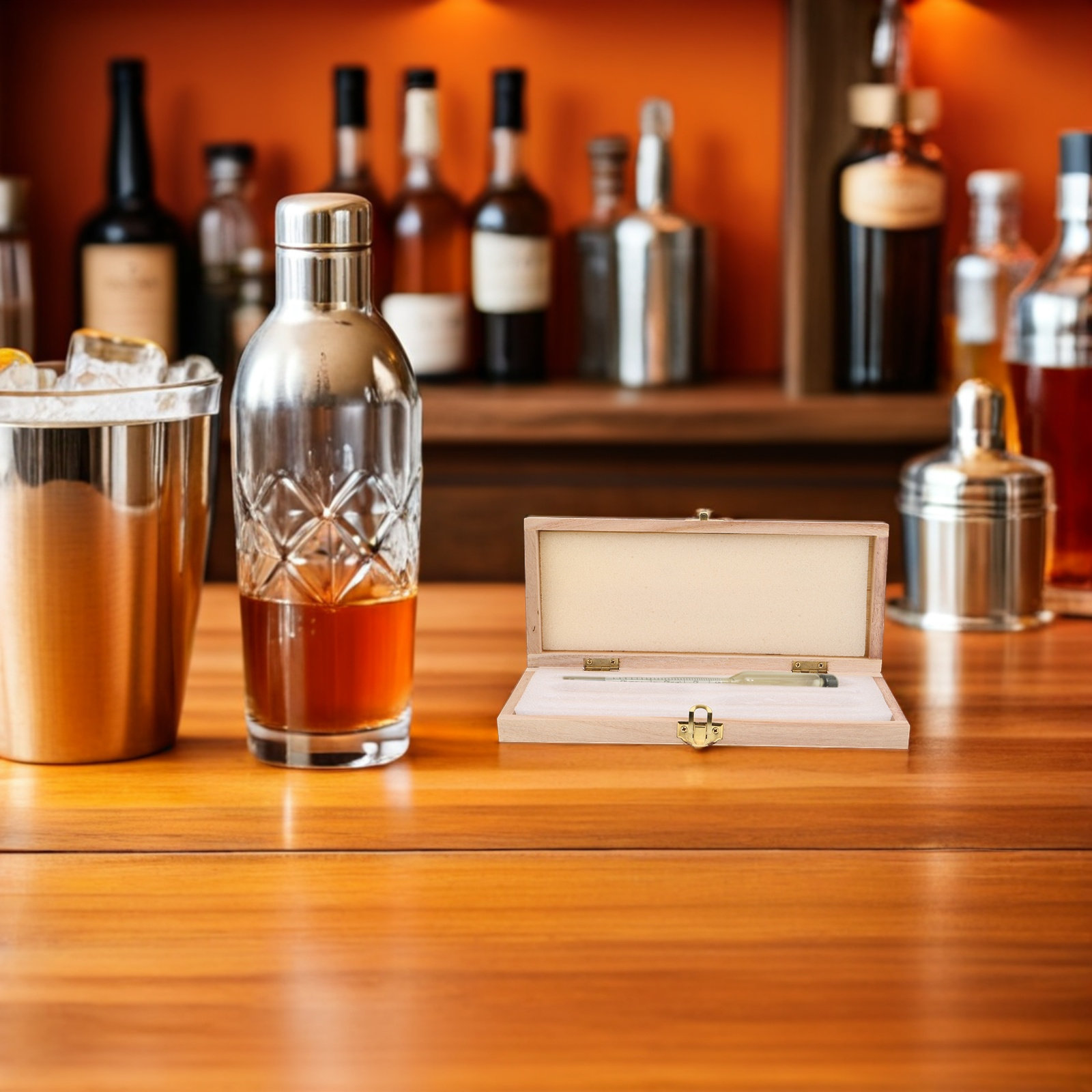 Wooden Hydrometer Storage Box  - Wine Beer And Spirits review and price