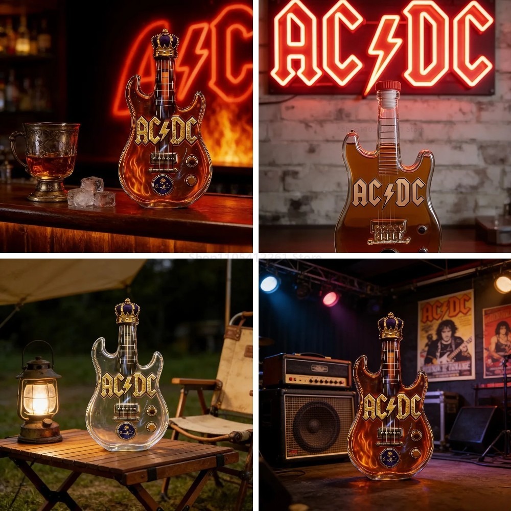 AC/DC Inspired Electric Guitar - Wine Beer And Spirits review and price