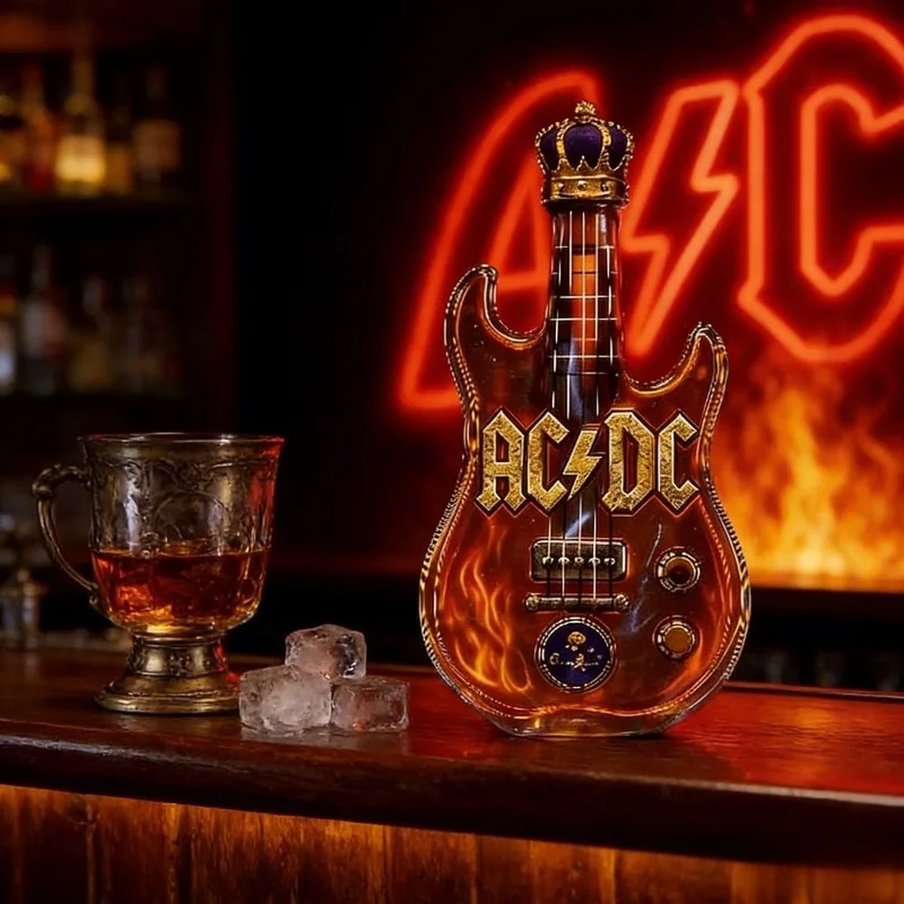 AC/DC Inspired Electric Guitar - Wine Beer And Spirits review and price