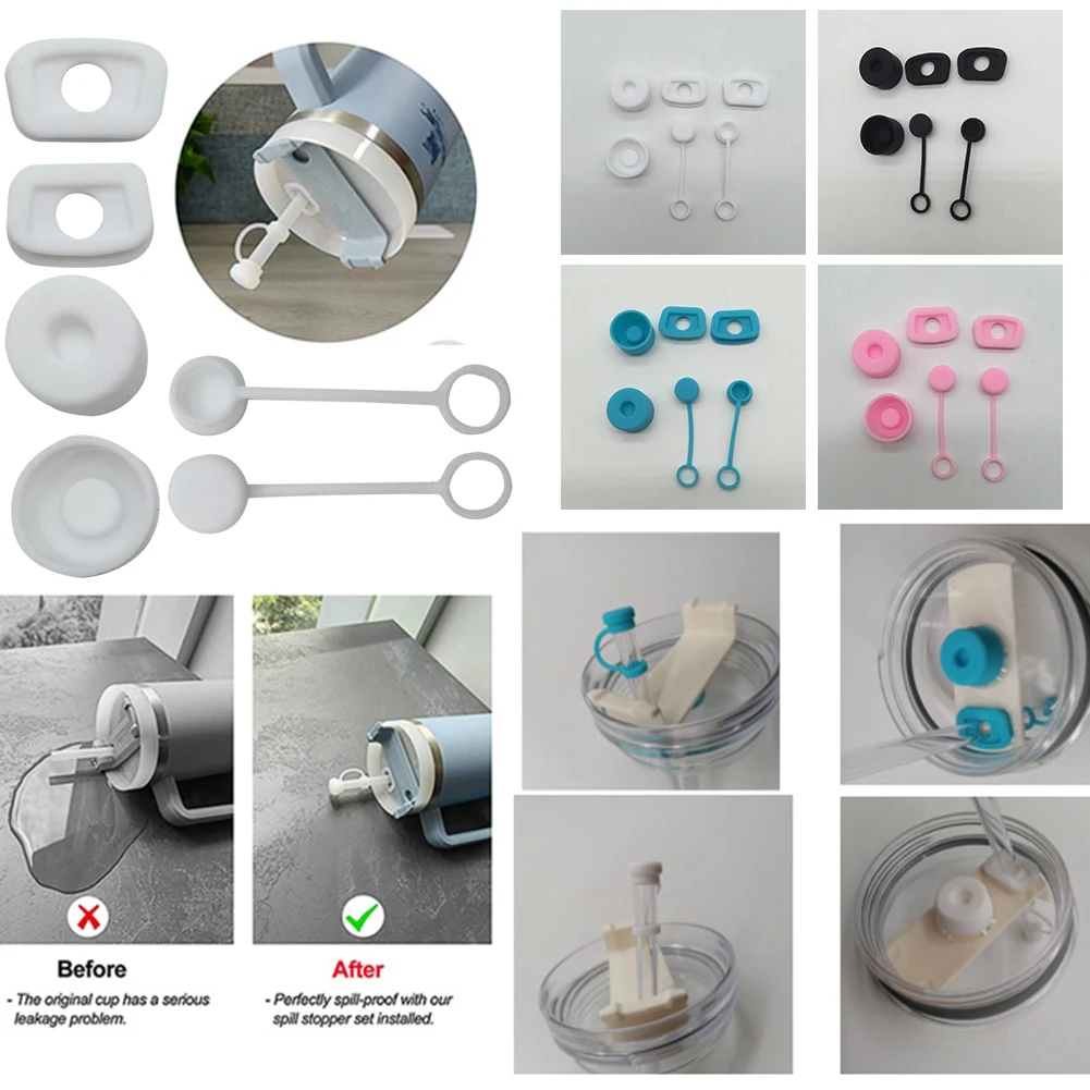 Silicone Spill Proof Stopper S - Bottle Stopper Set review and price