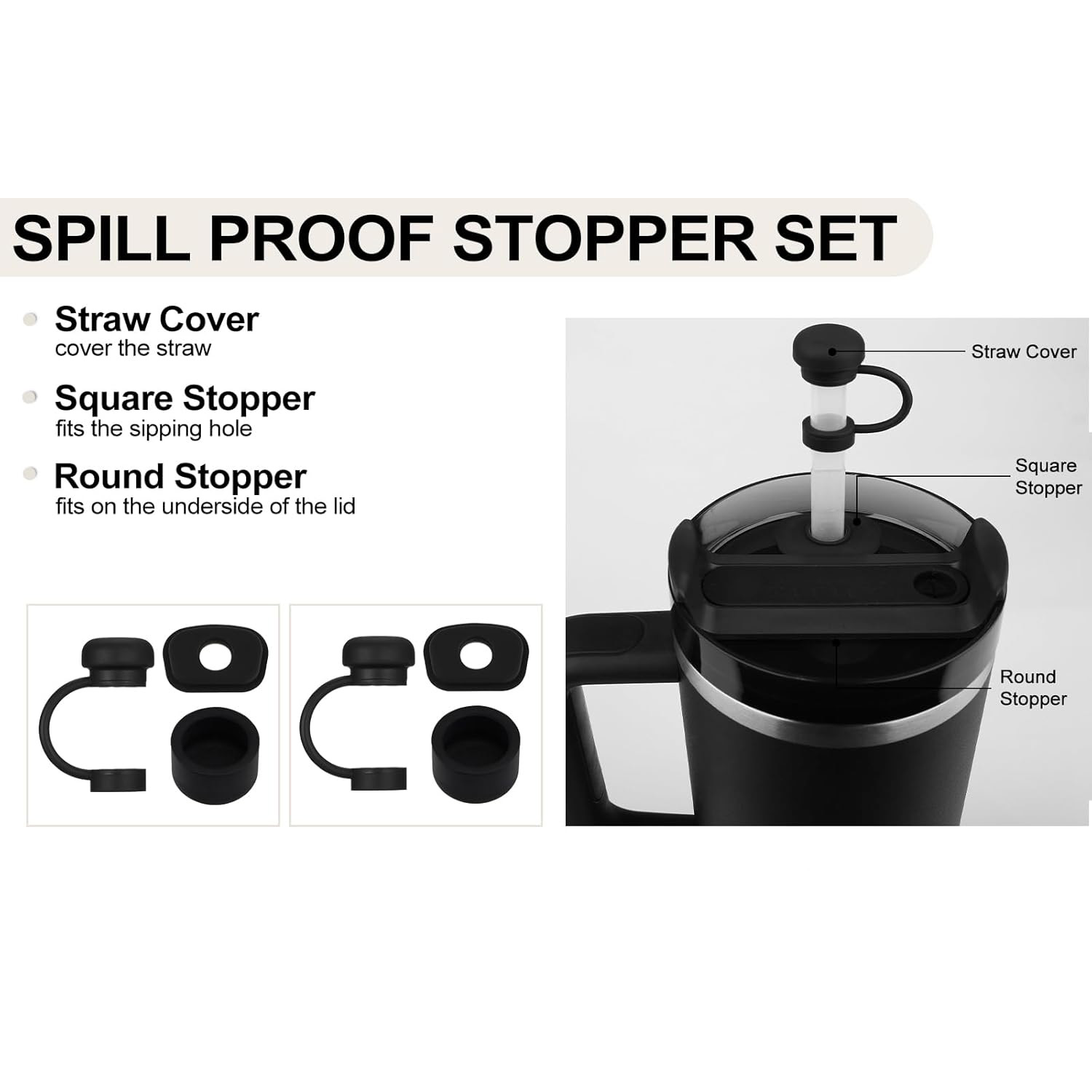 6/12Pcs Accessories for Stanle - Bottle Stopper Set review and price